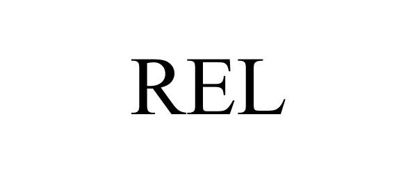 Trademark Logo REL