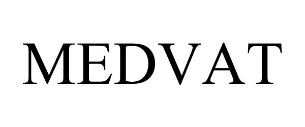Trademark Logo MEDVAT
