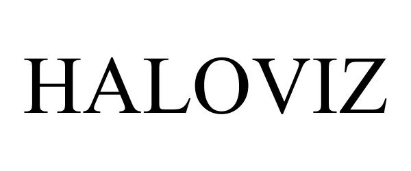 Trademark Logo HALOVIZ