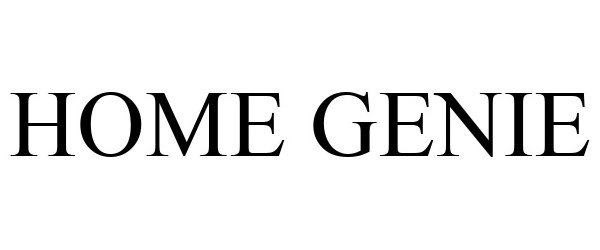 Trademark Logo HOME GENIE