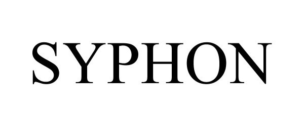 Trademark Logo SYPHON