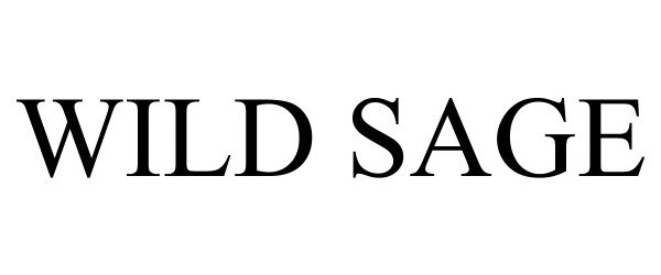 Trademark Logo WILD SAGE