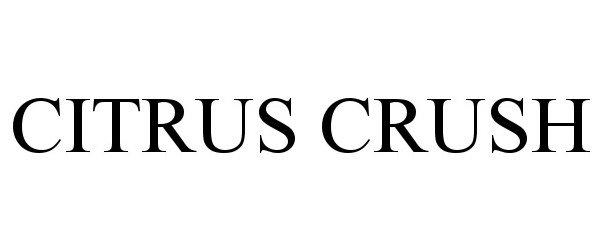  CITRUS CRUSH