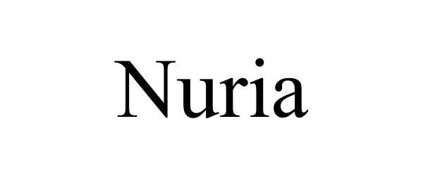 Trademark Logo NURIA