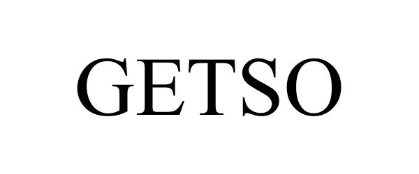 Trademark Logo GETSO