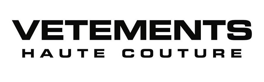 Trademark Logo VETEMENTS HAUTE COUTURE