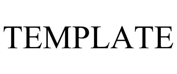 Trademark Logo TEMPLATE