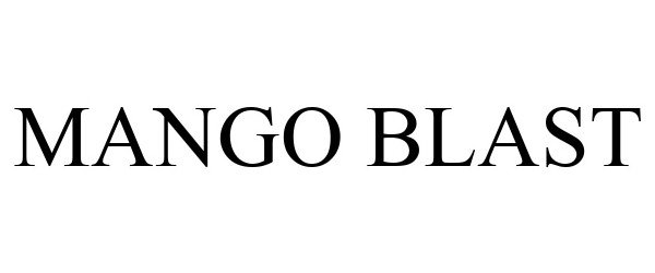 Trademark Logo MANGO BLAST