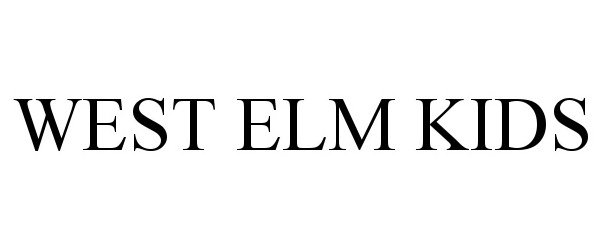 Trademark Logo WEST ELM KIDS