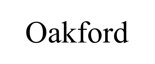 Trademark Logo OAKFORD