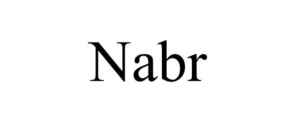 Trademark Logo NABR