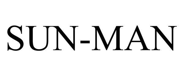 Trademark Logo SUN-MAN