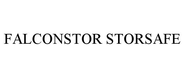Trademark Logo FALCONSTOR STORSAFE