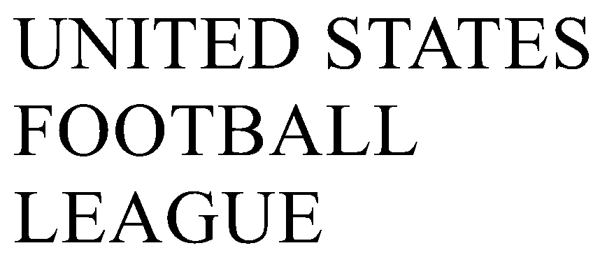 UNITED STATES FOOTBALL LEAGUE