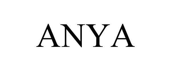 Trademark Logo ANYA