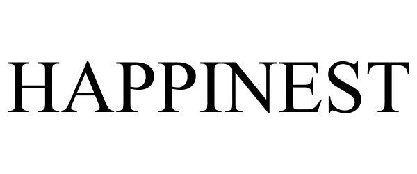 Trademark Logo HAPPINEST