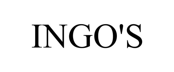 Trademark Logo INGO'S