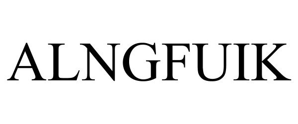 Trademark Logo ALNGFUIK