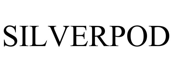 Trademark Logo SILVERPOD