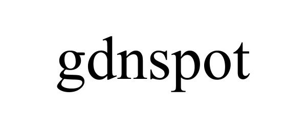 Trademark Logo GDNSPOT