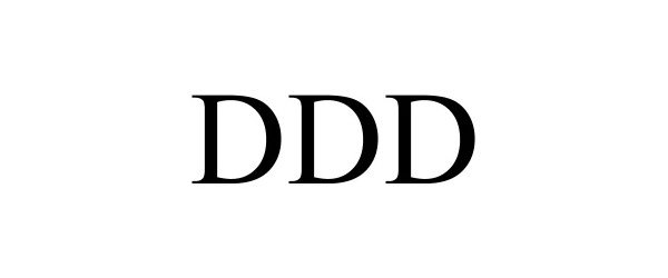 Trademark Logo DDD