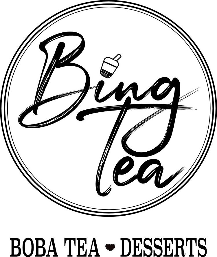 Trademark Logo BING TEA; BINGSU, BOBA TEA, DESSERTS