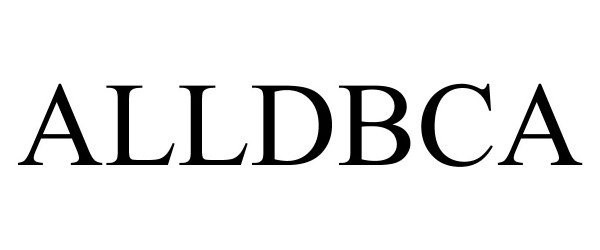 Trademark Logo ALLDBCA