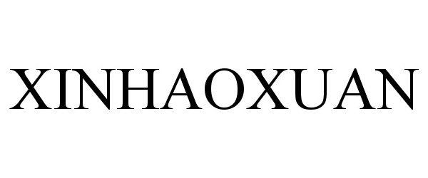 Trademark Logo XINHAOXUAN