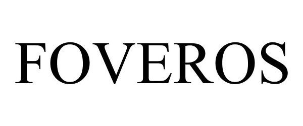Trademark Logo FOVEROS