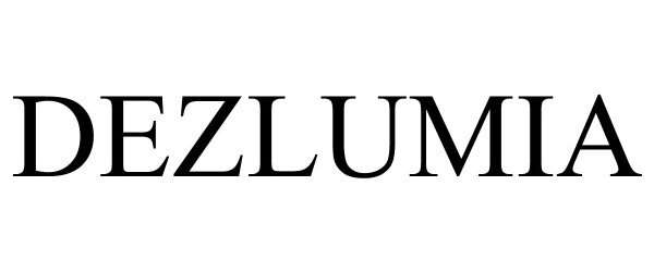 Trademark Logo DEZLUMIA