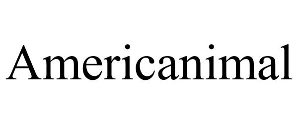  AMERICANIMAL