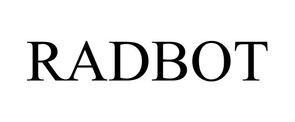Trademark Logo RADBOT