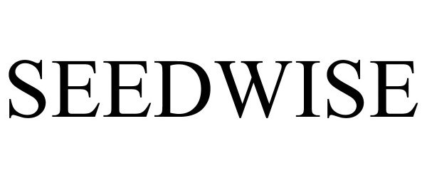 Trademark Logo SEEDWISE