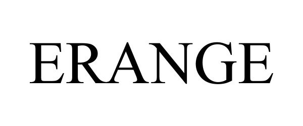 Trademark Logo ERANGE