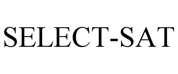 Trademark Logo SELECT-SAT