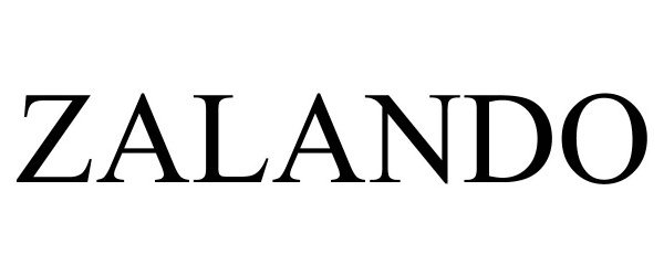 Trademark Logo ZALANDO