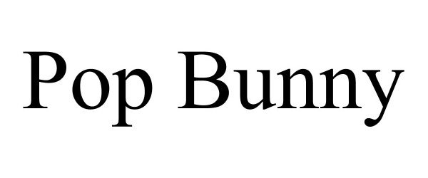 Trademark Logo POP BUNNY