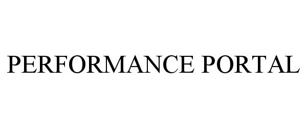  PERFORMANCE PORTAL