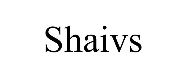  SHAIVS