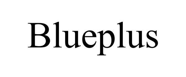 Trademark Logo BLUEPLUS