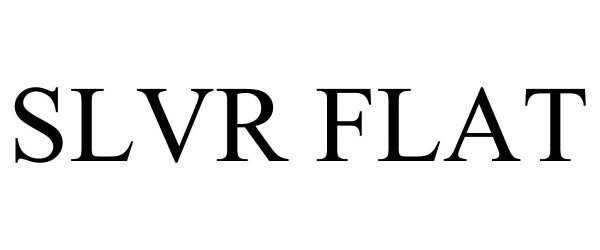 Trademark Logo SLVR FLAT