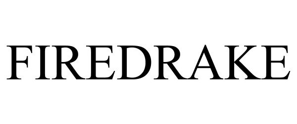 Trademark Logo FIREDRAKE