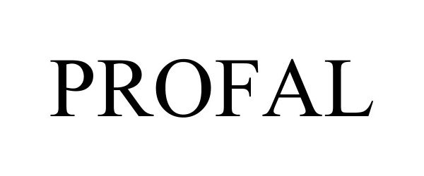 Trademark Logo PROFAL