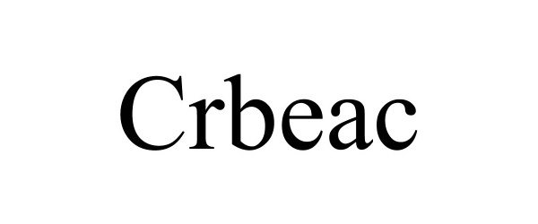 Trademark Logo CRBEAC