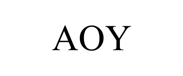Trademark Logo AOY