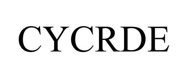 Trademark Logo CYCRDE