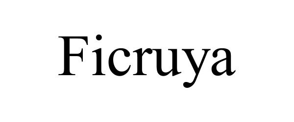 Trademark Logo FICRUYA
