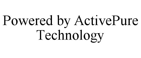  POWERED BY ACTIVEPURE TECHNOLOGY