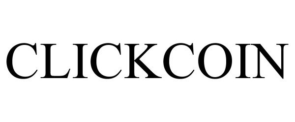 Trademark Logo CLICKCOIN