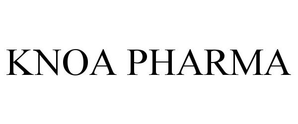  KNOA PHARMA